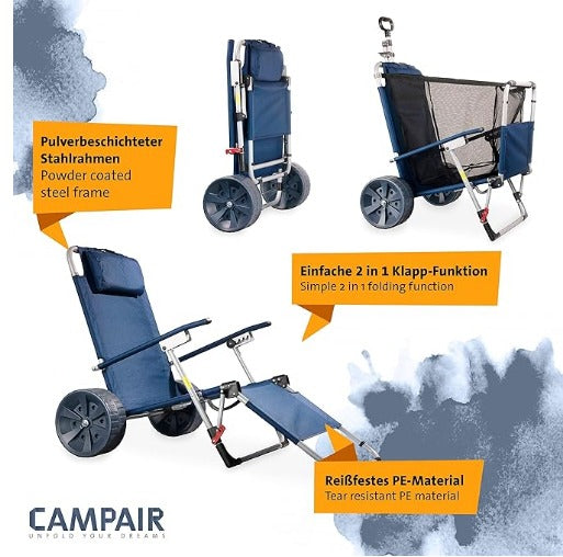 2-in-1 Camping Chair